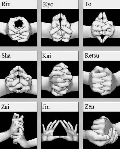 Ninja Meditation-Kuji Kiri (aka. Ninja Hand Signs) — Steemit